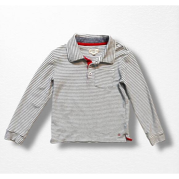 Egg Long Sleeved Polo Shirt, Size 8 - Picture 7 of 7